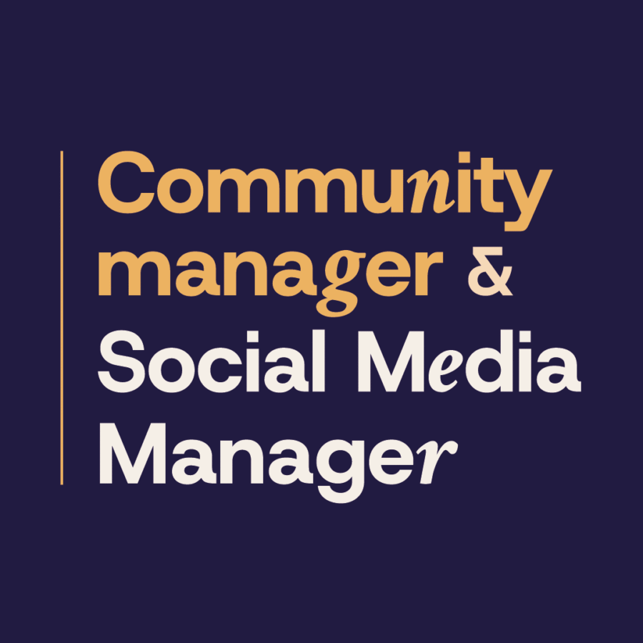 Community Manager + Social Media Manager 2025